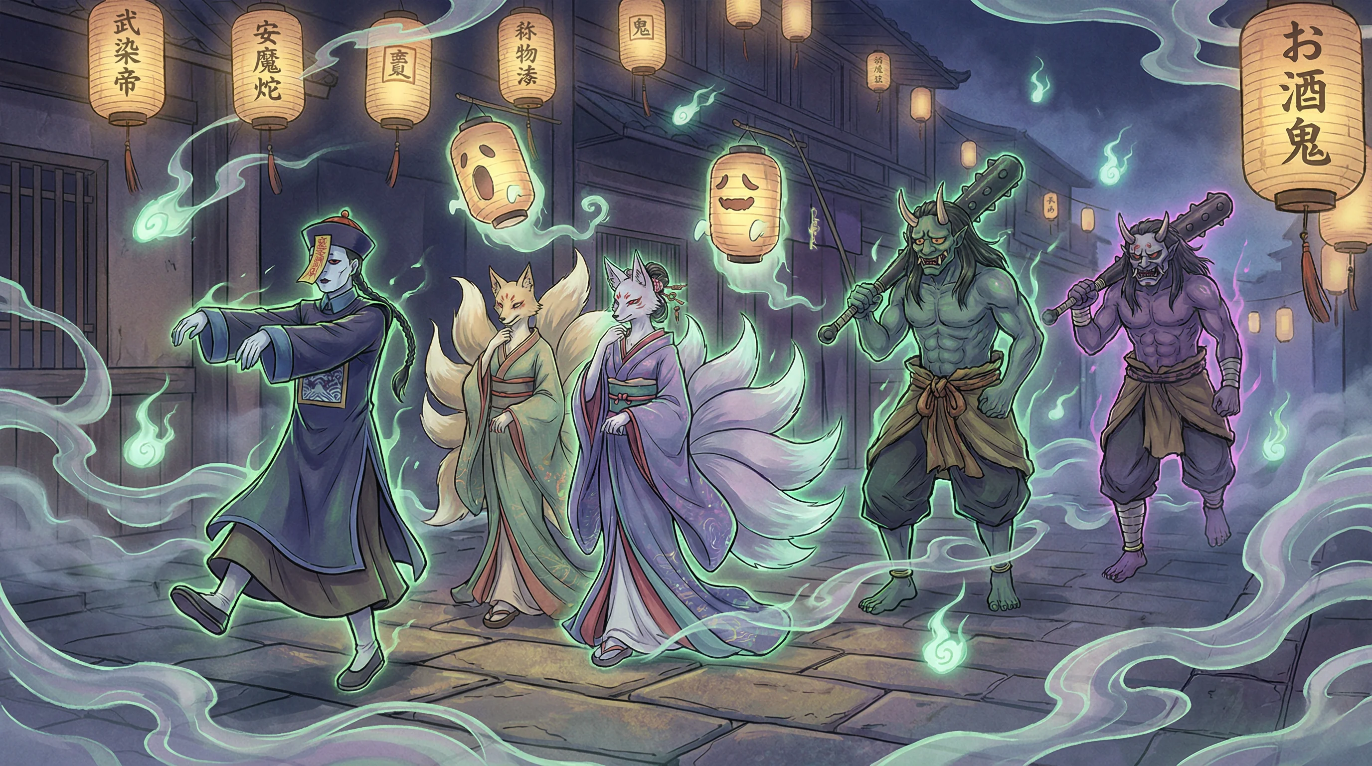 百鬼夜行 - 成人網站 中日鬼怪动漫